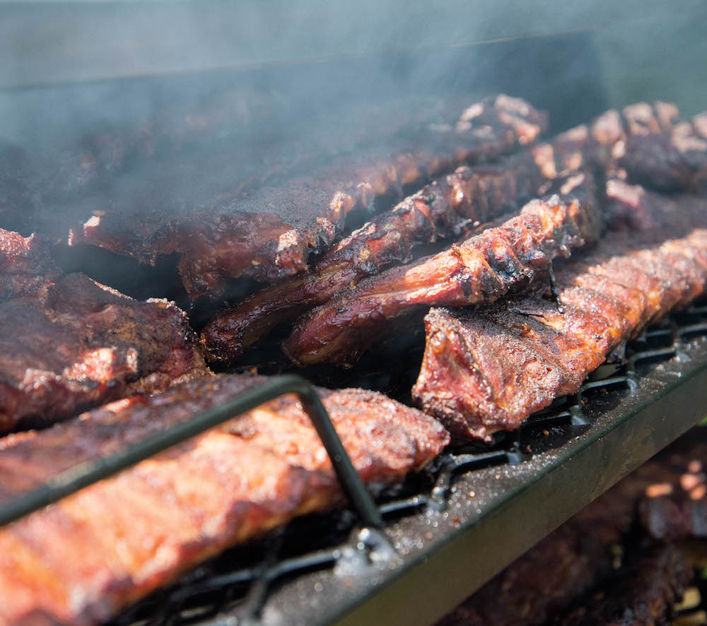 Short Ribs on an Lang stick burner by The Minnesota Spoon