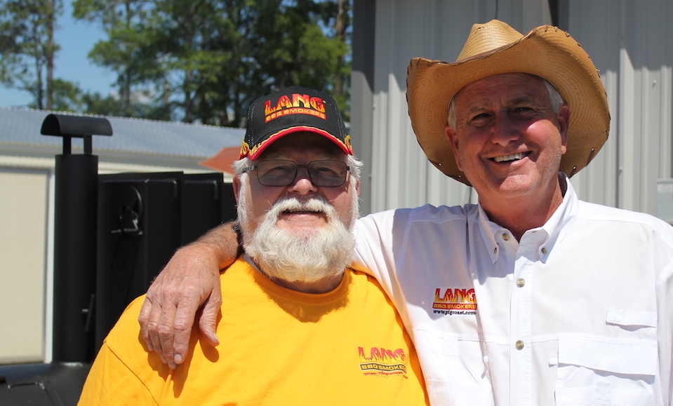 chef Paul Kirk and Ben Lang