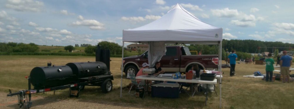 MN smoker cooking competitions - the Lazy Days Resort fest