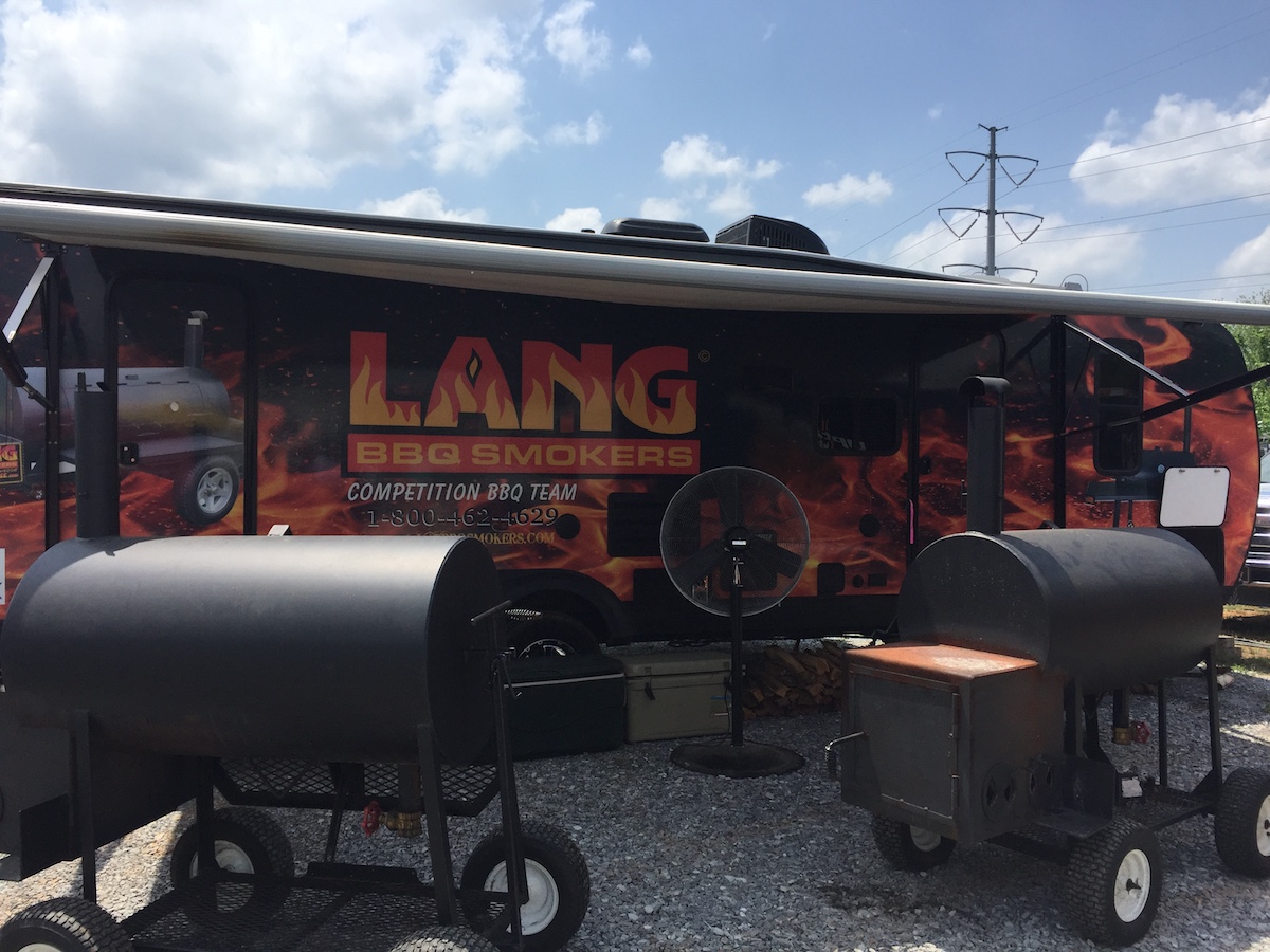 Lang BBQ Compeition Team